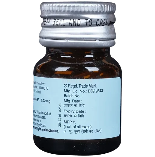 aquasol a capsule 30's